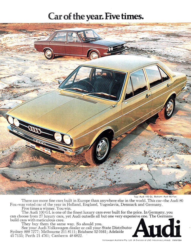 1974 Audi 100 & Fox